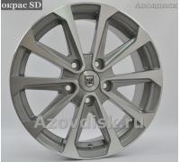 Tech Line 639 6.5x16 PCD 5x112 ET 33 DIA 57.1 SD
