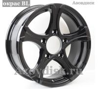 VENTI 1610 6.5x16 PCD 5x139.7 ET 35 DIA 98 BL